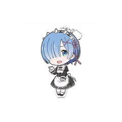 【新品】 Re:ゼロから始める異世界生活 でかぷにこれ！キーホルダー(スタンド付) レム Memory Snow ver. 0