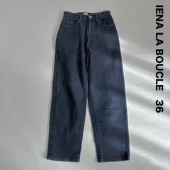 IENA LA BOUCLE イエナ☆デニムペグトップパンツ 36 インディゴ ハイウエストのサムネイル