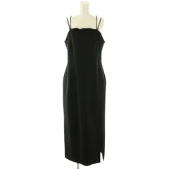 プロポーション ボディドレッシング PROPORTION BODY DRESSING レースキャミジャンスカ ワンピース ロング M 黒 /NR ■OS