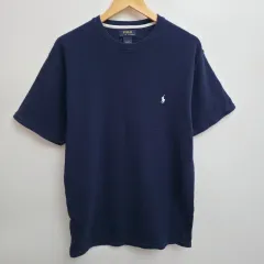XL ポロ ラルフローレン ネイビー ワッフル Tシャツ