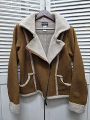 パタゴニア フリース リー ライダースジャケット