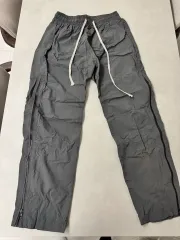 オシャレなジャージ ズボン L サイズ チャコール カラー