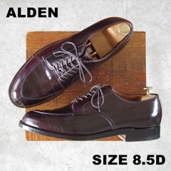 ALDEN オールデン 125周年記念 Vチップ ダークブラウン 8.5D - メルカリ