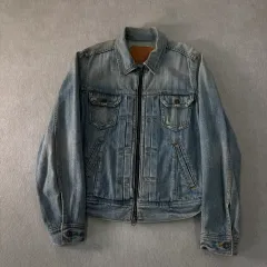 95 リーバイス 00s 日本版 ウォッシュド デニム ジャケット