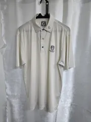 フットジョイ FJ アイボリー ゴルフ 半袖 Tシャツ (1821)