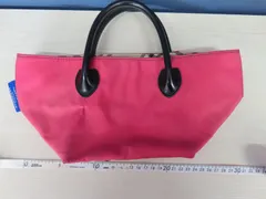 BURBERRY BLUE LABEL　舟形トートバッグ　ハンドバッグ　ノバチェック　ピンク　パープル　ミニサイズ