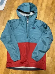 パタゴニア トレントシェル アノラック ウィンドブレーカー 登山 ゴープコア クライミング