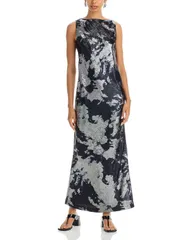 ラグアンドボーン レディース トップス ワンピース トール マキシ rag bone Margaret Metallic Maxi Dressilver Multi シルバーのサムネイル