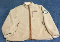 (海外) THE NORTH FACE ザノースフェイス ECO コレクション フリース ボア ジップアップ ジャケット (M)