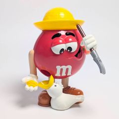 VINTAGE】M&M's ディスペンサー イエロー アメトイ アメリカ雑貨