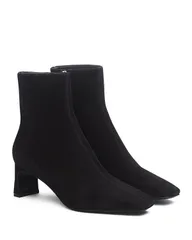 ラグアンドボーン レディース シューズ ブーツ・レインブーツ rag bone Womens Avery Zip Boots Black Suede ブラックのサムネイル