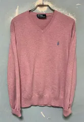 POLO ポロ レディース Vネック ニット 秋冬 カジュアル XL 105 88