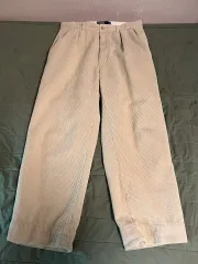 ポロ ラルフローレン ヴィンテージ コーデュロイ チノ パンツ アイボリー