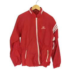 アディダス adidas 80s トレフォイルロゴ ジップアップ ナイロン ジャケット メンズ import：L 
