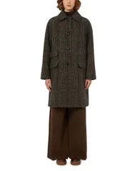 ウィークエンド マックスマーラ レディース アウター コート ウール Weekend Max Mara Weekend 2 Pitone Wool Blend Coat Chocolate チョコレート