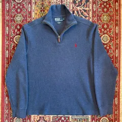 00s ポロラルフローレン 쿼터ジップ 95-100