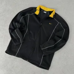 ナイキ ブラック ジップアップ トレーナー ジャケット L