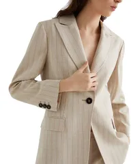 マレーラ レディース アウター ジャケット・ブルゾン ブレザー Marella Facile Peak Lapel Blazer Ecru エクリュのサムネイル