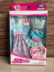 リカちゃん ドレス LW-13 ギンガムチェック&フラワー 水着セット