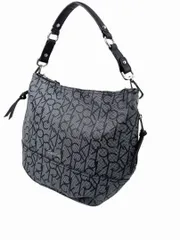 カルバンクライン ワンショルダー トートバッグ グレー レザー A4 PC leather bag briefcase MacBook Air Calvin Klein レディース メンズのサムネイル