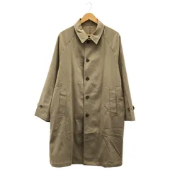 417 EDIFICE (フォーワンセブンエディフィス) ”撥水” リラックス バルカラーコート 23020312900110 ベージュ L