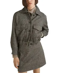 マレーラ レディース アウター ジャケット・ブルゾン Marella Nilla Brown Jacket Brown ブラウンのサムネイル