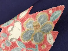 平和屋着物■上質な小紋　辻が花　正絹　逸品　未使用　CABE3889dy