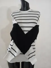 ニール バレット バイカラー ニット 55