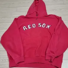 90s NIKE レッドソックス WHO フードTシャツ レッド large