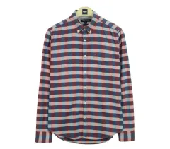 20377 トミーヒルフィガー 長袖 シャツ 95 メンズ カジュアル Yシャツ ブランド古着