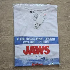 XL 新品) UNIQLO ユニクロ UT ジョーズ 半袖Tシャツ JAWS