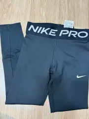 新品) NIKE(ナイキ)キッズ プロ レギンス ブラック S(8-10歳)