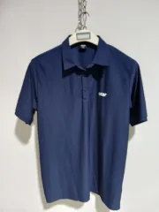 ルコック ネイビー 半袖 ポロTシャツ