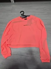 젝시믹스(XEXYMIX ゼクシィミックス) ルーズフィット(ルーズフィット) クロップドTシャツ(クロップドTシャツ) オレンジ(オレンジ) 新品(新品) ラージ(large₍ラージ)