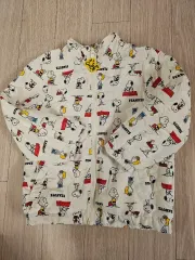 SNOOPY ピーナッツ 起毛 ウィンドブレーカー アウター 100