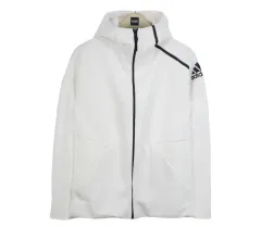 20594 adidas アディダス フード ジップアップ ジャケット 95 メンズ トレーニングウェア トップス ブランド古着