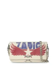 ザディグ エ ヴォルテール レディース バッグ レザー Zadig Voltaire Rock Grained Leather America Flash Crossbody Flashのサムネイル