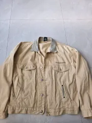 DIESEL ベージュ コットン トラッカー ジャケット 100