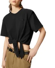 ピンコ レディース トップス Tシャツ PINKO Tuca Tee Limo Black ブラックのサムネイル