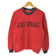 ユーズドフルギ USED古着 LAS VEGAS バイカラースウェット メンズ import：L 