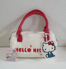 サンリオ ハローキティ フリースバッグ ミニ トートバッグ クロスバック