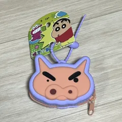 クレヨンしんちゃん ぶりぶり シリコン ポーチ エアーポッズ Airpods ケース コインケース キーホルダー