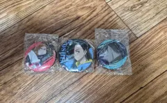 呪術廻戦 キャラクター バッジ 3種 セット