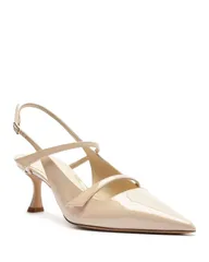 アレクサンドラバードマン レディース シューズ パンプス ヒール Alexandre Birman Womens Tita Pointed Toe Mid Heel Slingback Pumpsemのサムネイル