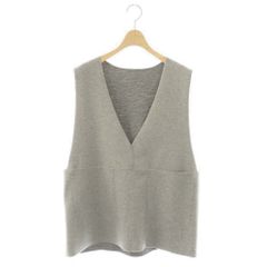 maison de Dolce. メゾンドドルチェ ウォッシュWニットベスト - メルカリ