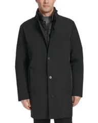 コールハーン レディース アウター ジャケット・ブルゾン キルティング Cole Haan 2 in 1 Quilted Jacket Black ブラックのサムネイル