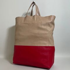 希少バイカラー】CELINE セリーヌ カバ ファントム｜ボルドー×ベージュ