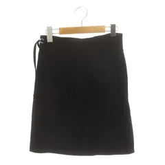 スナイデル SNIDEL 24SS ラップスカショーパン ショートパンツ 1 黒 ブラック /MI ■OS ■SH ■PN