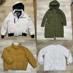 暖かい冬ダウン アウター 4種コレクション