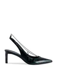 ザディグ エ ヴォルテール レディース シューズ パンプス ヒール Zadig Voltaire Womens First Night Pointed Toe Slingback Higheel Pumps Abyss